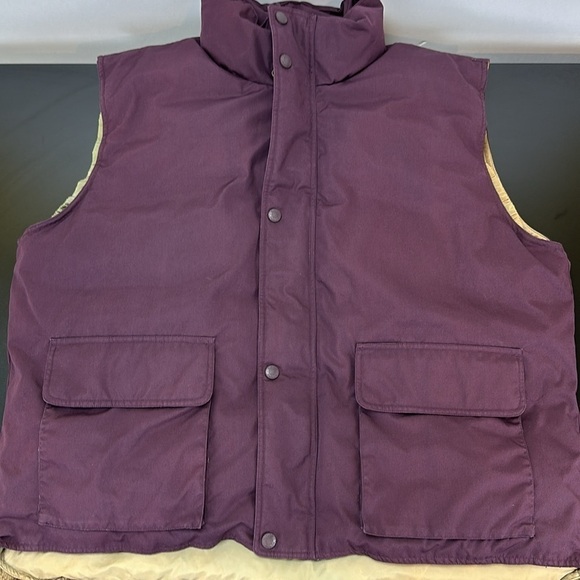 Cabela’s Premier Northern Goose Down Plum Puffer Vest 2XL Tall Outdoor Hunting - Picture 15 of 15